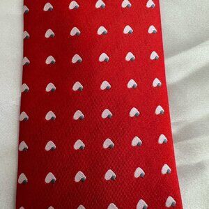 NWOT Mens Fashion Red Necktie